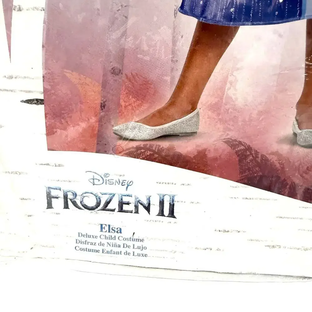 NWT Disguise Disney Frozen II Elsa 2 pc Halloween Cosplay Costume